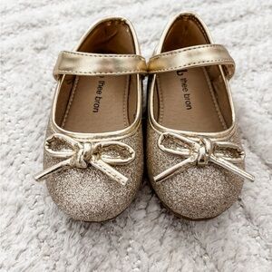 THEE BRON Girl's Toddler/Little Kid Ballet Mary Jane Flat Dress Shoes - Size 6